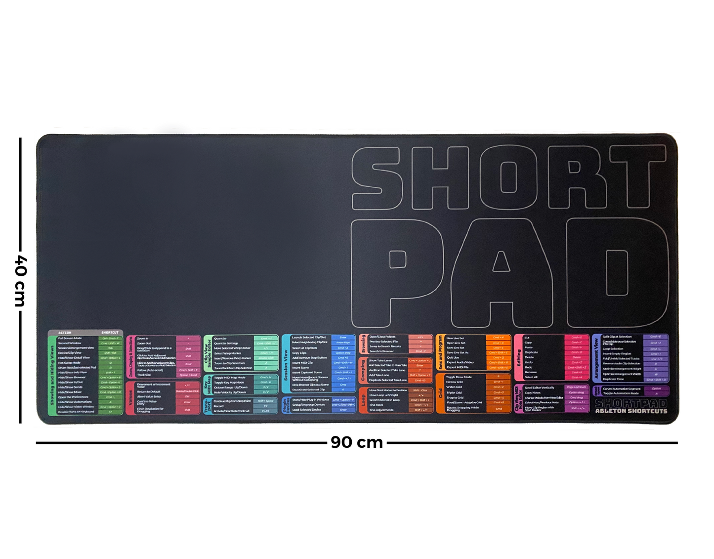 ABLETON Shortpad 90x40 MAC